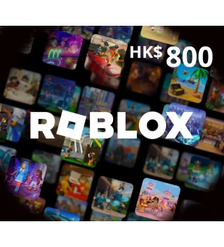 Roblox Game eCard HKD 800 HK Key 